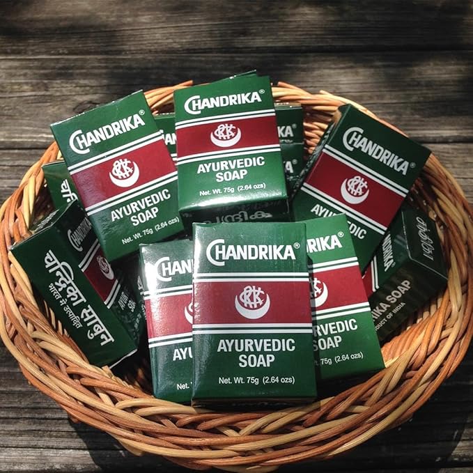 Chandrika Ayurvedic Soap 75g - Pack of 10
