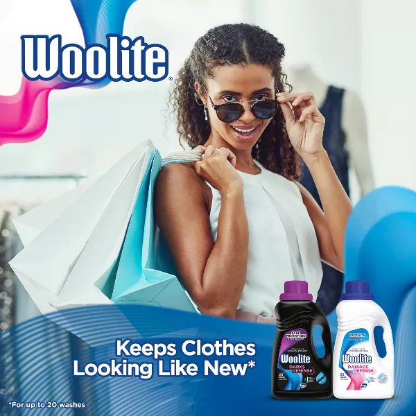 Woolite All Clothes Liquid Laundry Detergent 33 Loads, 50 oz