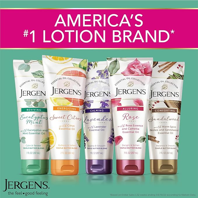 Jergens Eucalyptus Mint Calm & Renew Body Butter 207ml