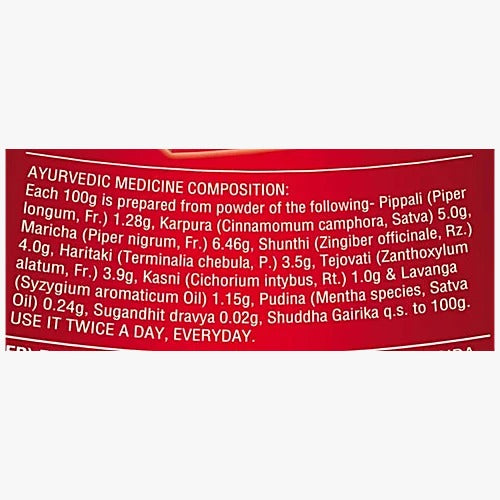 Dabur Lal Dant Manjan - Ayurvedic Toothpowder, 100 g