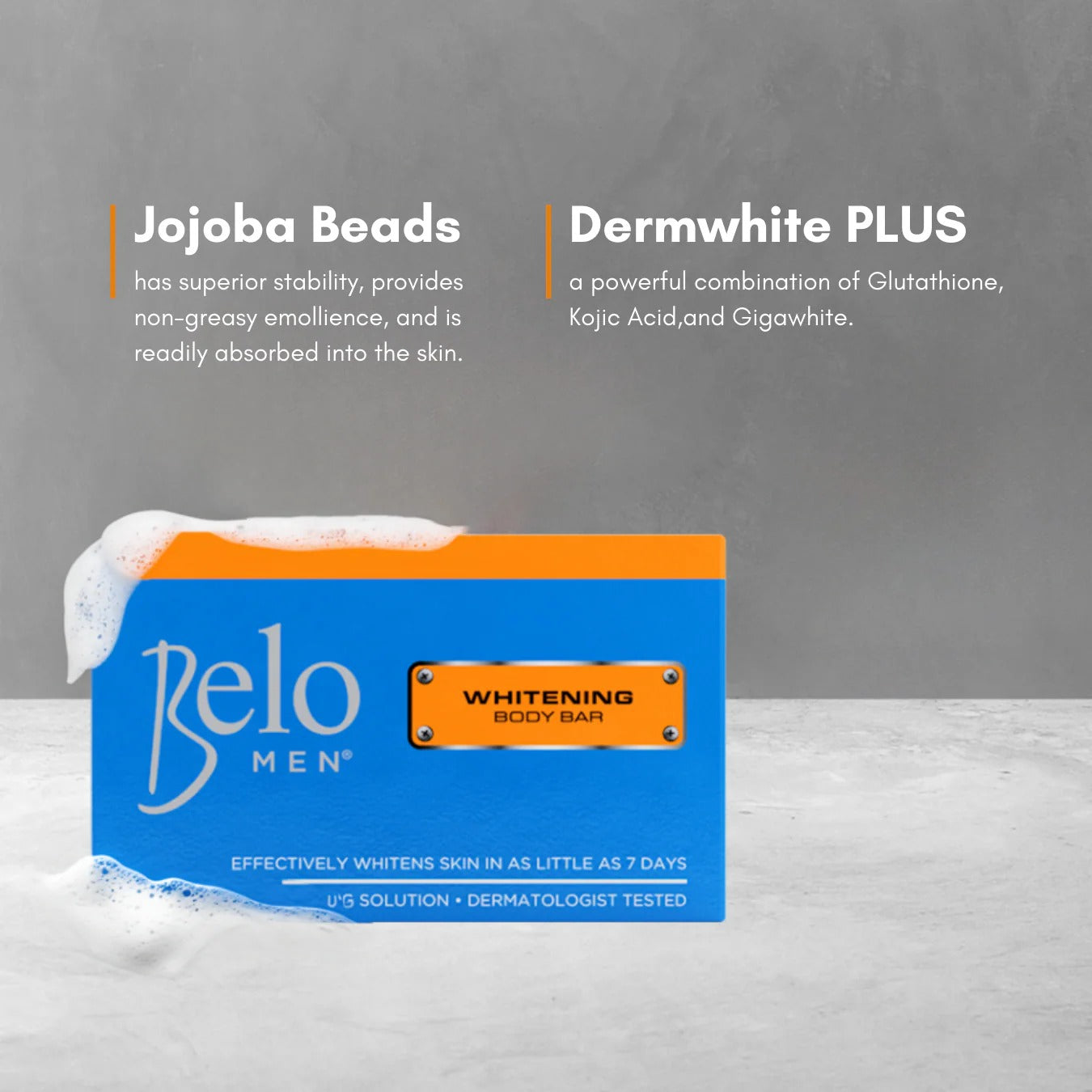 Belo Men Whitening Bar Soap - 135g