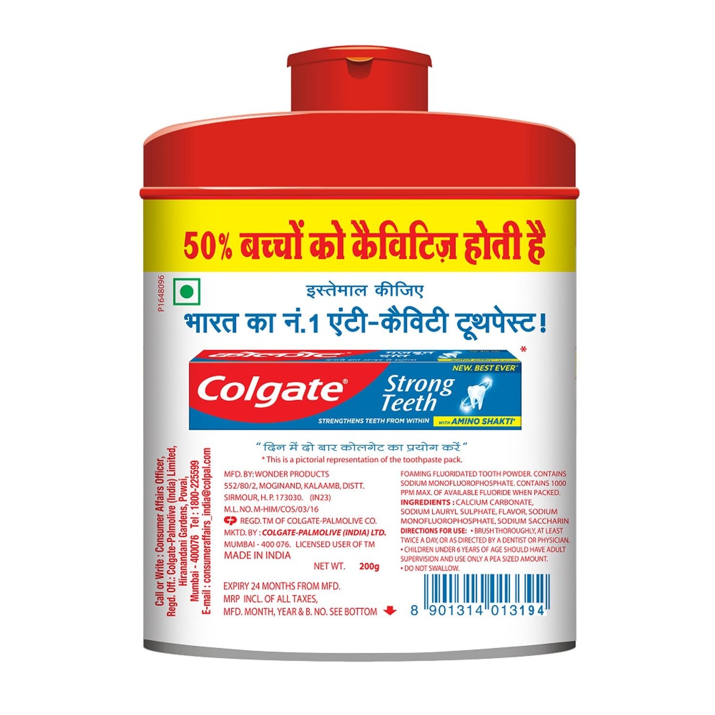 Colgate Total Cavity Protection Toothpowder