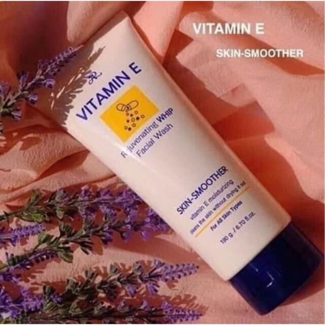 AR Vitamin E rejuvenating whip facial wash 190g
