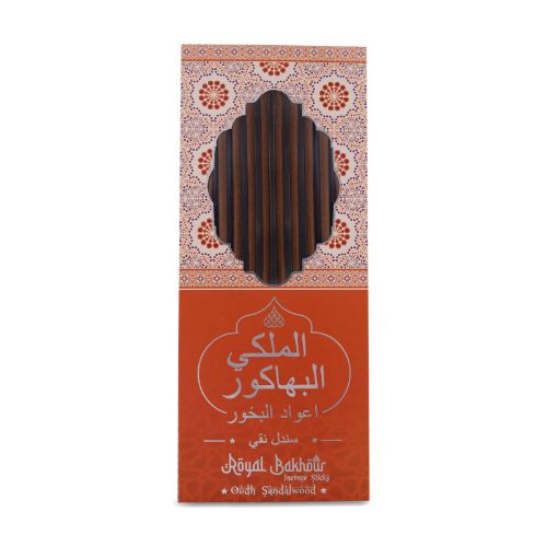 Royal Bakhour Premiere Incense Sticks, Oudh Sandalwood - 12 sticks