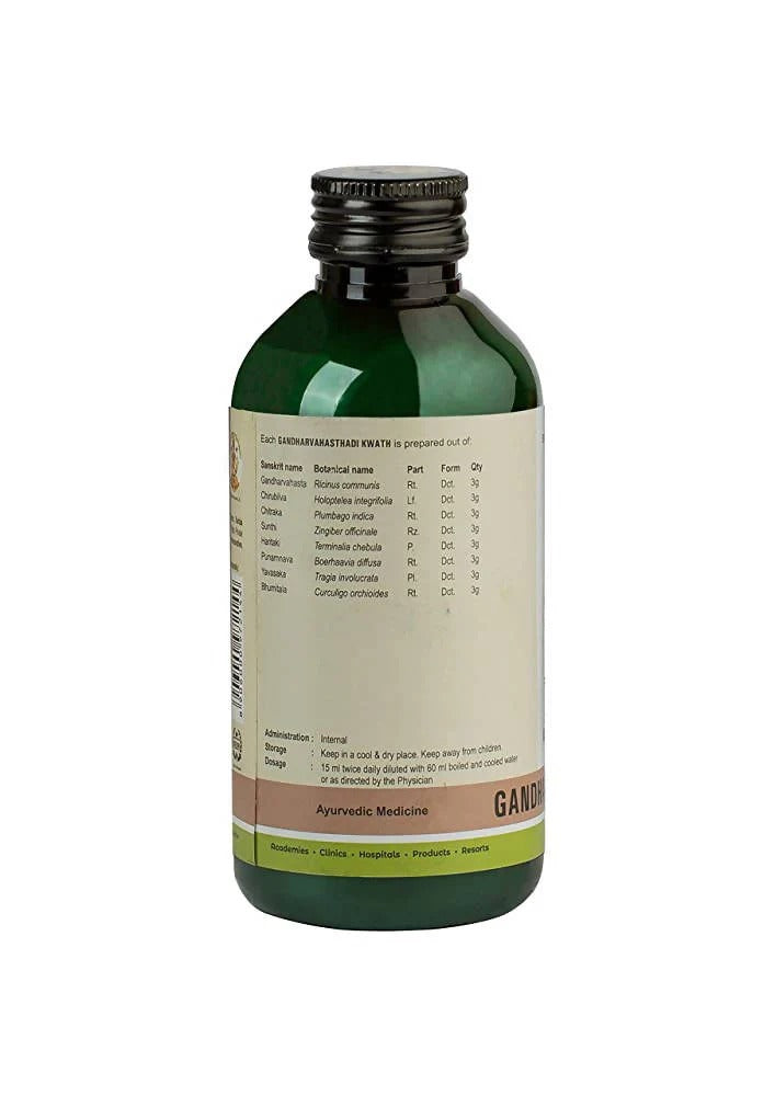 Kerala Ayurveda Gandharvahasthadi Kwath - 200 ml