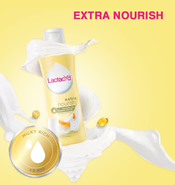 Lactacyd Feminine Wash - Extra Nourish, 150ml