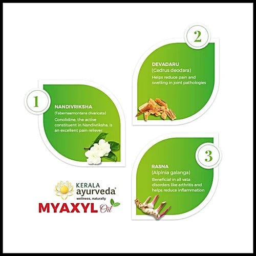 Myaxyl Pain Relief Oil - 60 ml