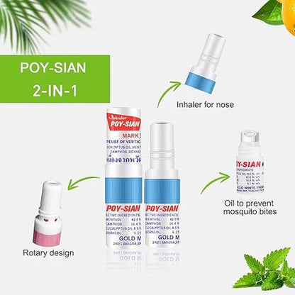 POY-SIAN Mark II Menthol Nasal Inhaler 1.7 ml