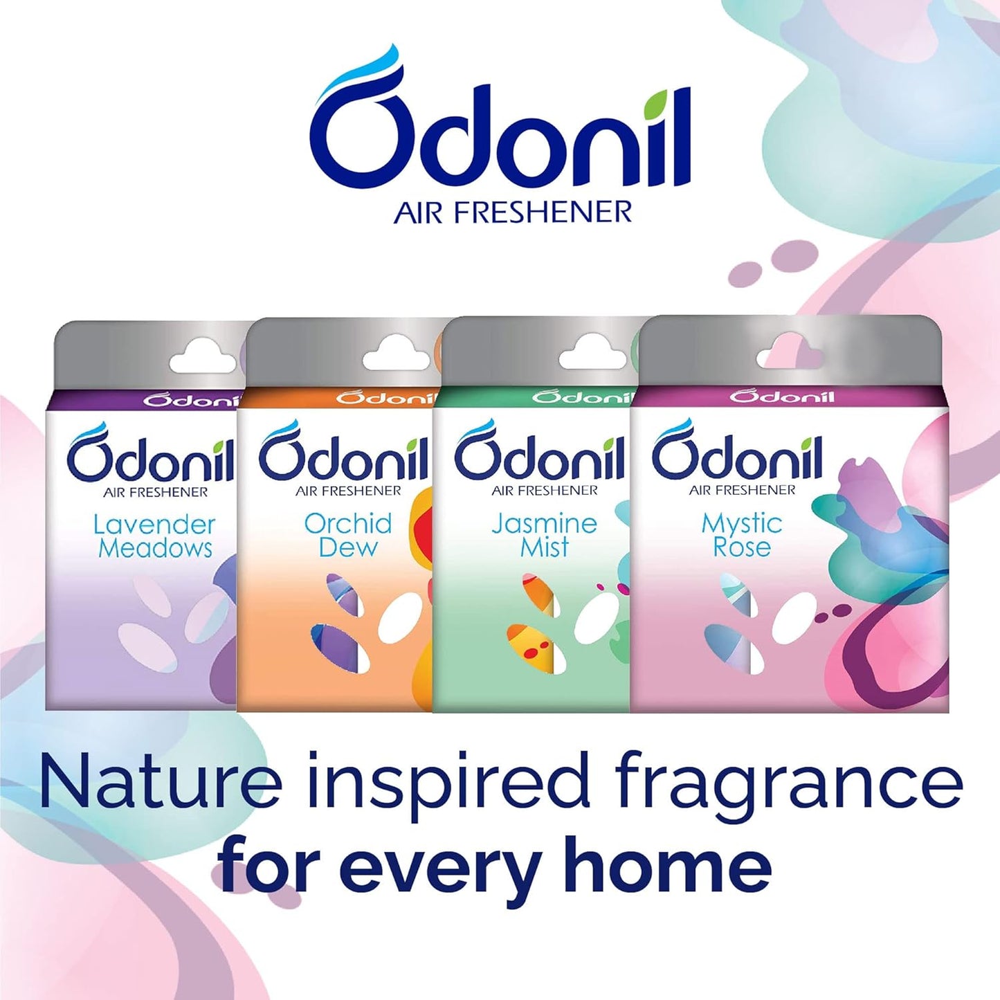 Odonil Bathroom Air Freshener Blocks Mixed Fragrances - 240g (48g*5)