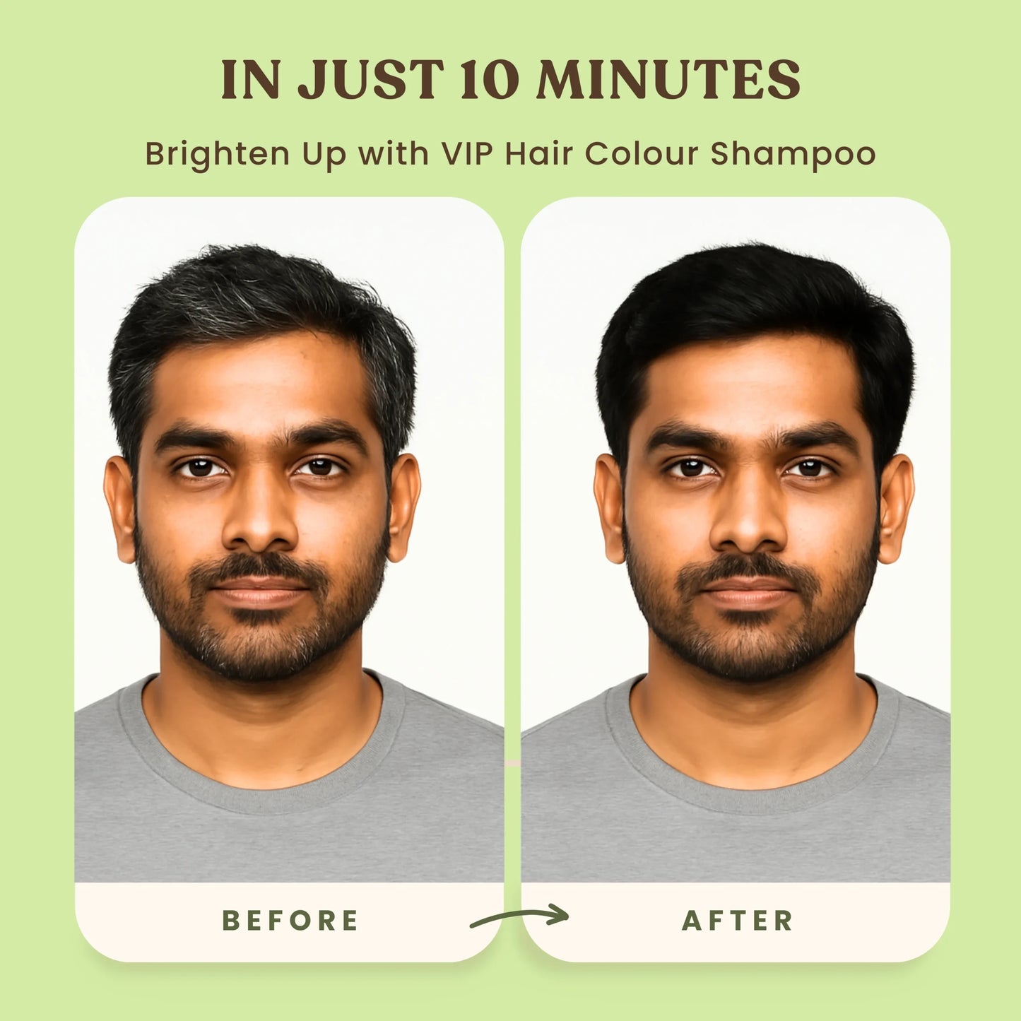 VIP Hair Colour Shampoo 180ml