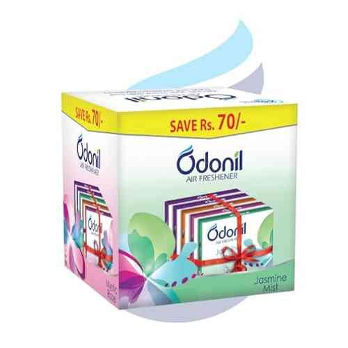 Odonil Bathroom Air Freshener Blocks Mixed Fragrances - 240g (48g*5)