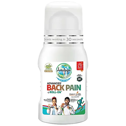 Amrutanjan Back Pain Roll-On, 50 ml