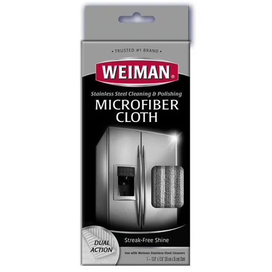 Weiman Microfiber Cloth for Stainless Steel