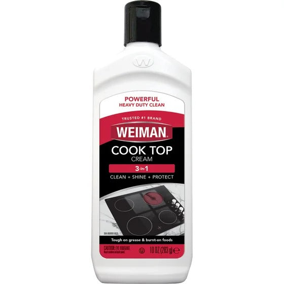 Weiman Glass Cook Top Heavy Duty Cleaner & Polish