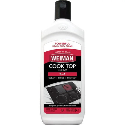 Weiman Glass Cook Top Heavy Duty Cleaner & Polish