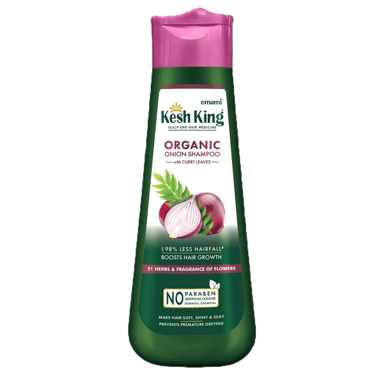 Kesh King Organic Onion Shampoo With Curry Leaves - 300ml