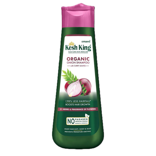 Kesh King Organic Onion Shampoo With Curry Leaves - 300ml