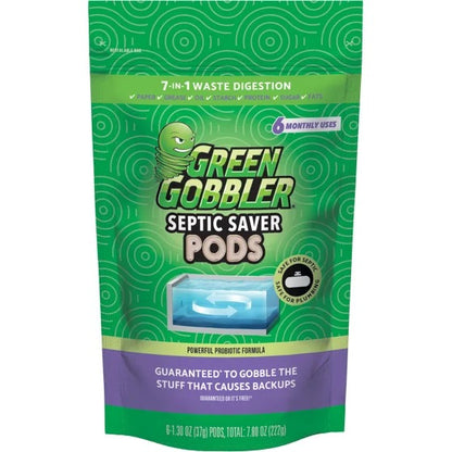 Green Gobbler Tablet Septic System Cleaner 6 ct