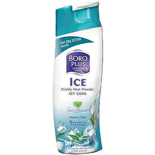 Boroplus Prickly Heat Powder - Icy Cool, 150 g Bottle