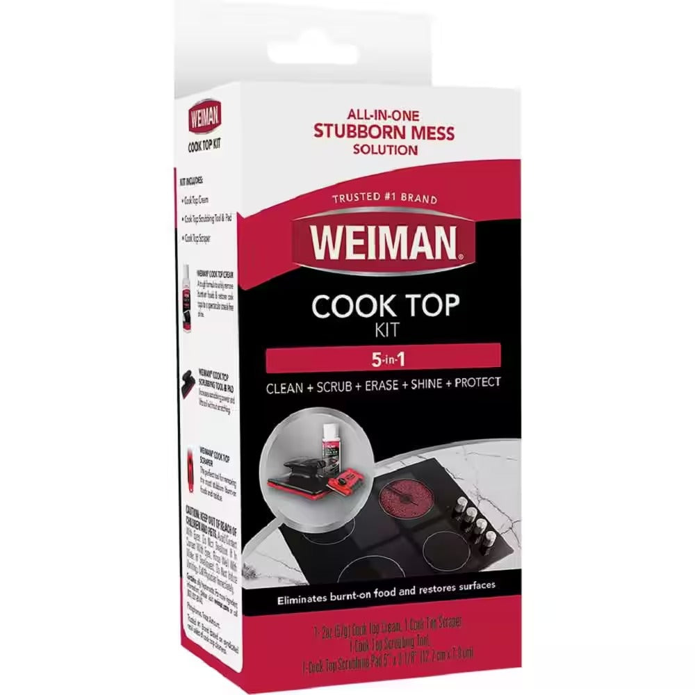 Weiman Glass Cook Top Cleaning Kit