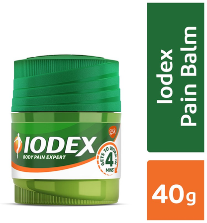Iodex Multi Purpose Pain Relief Balm 40g