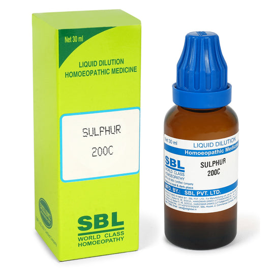 SBL Sulphur 200c Dilution 30ml