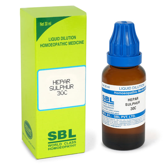 SBL Hepar Sulphur 1000c Dilution 30ml