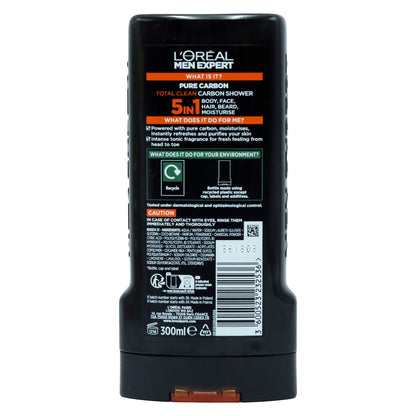 Loreal Men Expert Shower Gel Total Clean 300ml