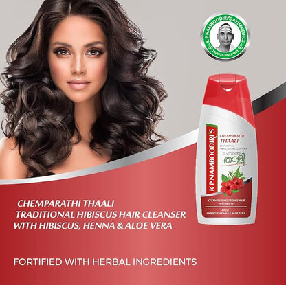 KP NAMBOODIRIS Chemparathi Thaali Traditional Hibiscus Hair Cleanser 200ml