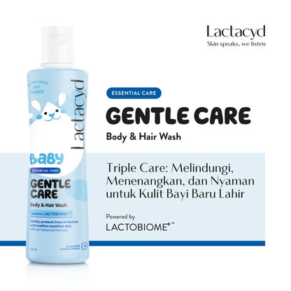 Lactacyd Baby Hair And Body Wash - Gentle Care, 250ml