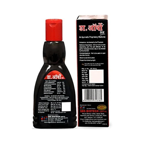 Dr. Ortho Dr Ortho Ayurvedic Medicine Pain Relief Oil | Bone, Joint & Muscle Care Oil, 120 ml Oil