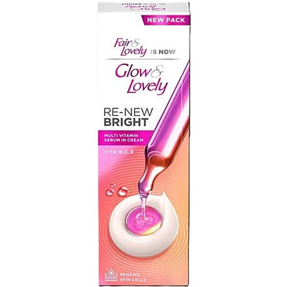Glow & Lovely Re-New Bright Multivitamin Serum In Cream, 110 g