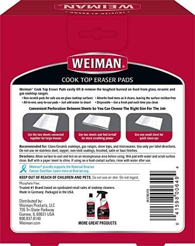 Weiman Cook Top Eraser Pads