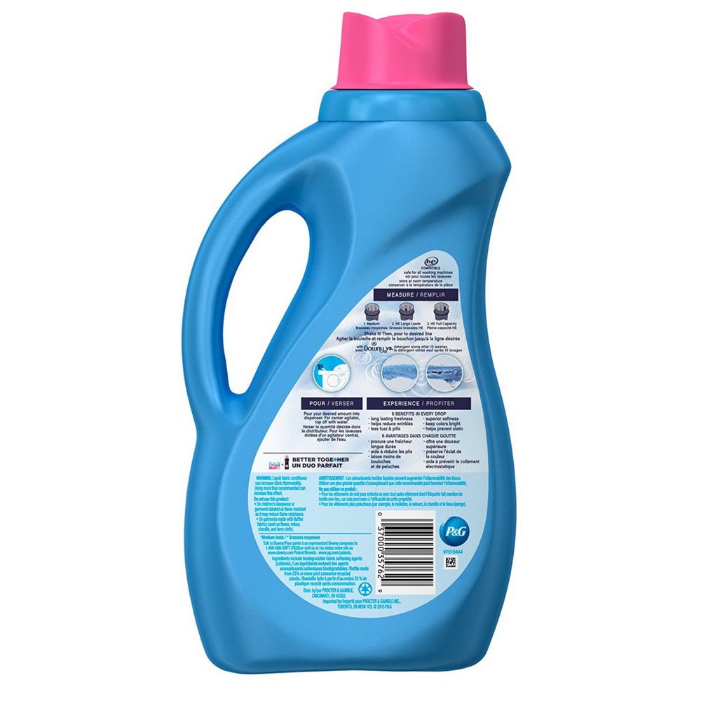 Downy Fabric Softener April Fresh HE Liquid Downy Softener 51 FL OZ