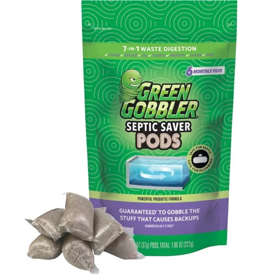 Green Gobbler Tablet Septic System Cleaner 6 ct
