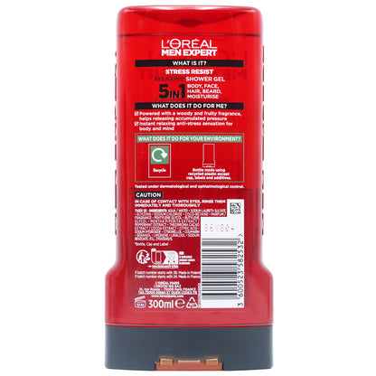 Loreal Men Expert Stress Resist Shower Gel 300ml