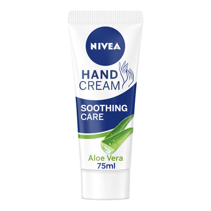 Nivea Hand Cream, Soothing Care Aloe Vera, 75ml