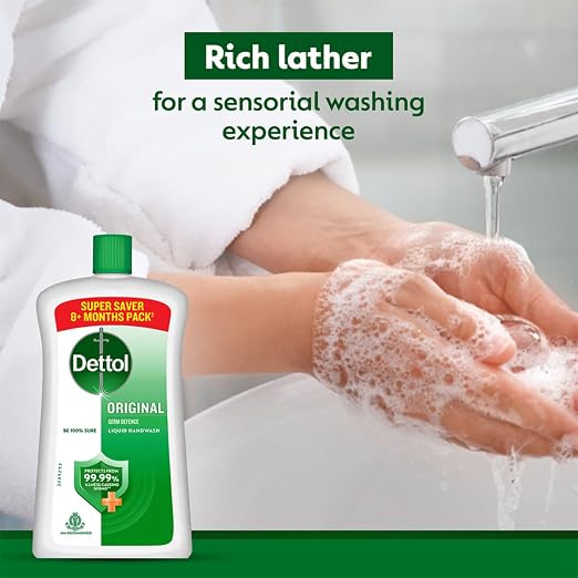 Dettol Liquid Handwash Bottle - Original Hand Wash- 875ml
