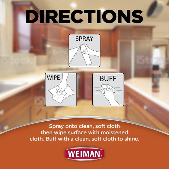 Weiman Cabinet & Wood Clean & Shine 482g