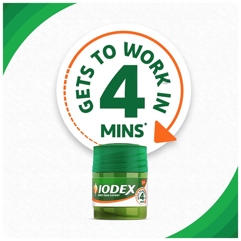 Iodex Multi Purpose Pain Relief Balm 40g