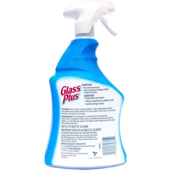 Glass Plus Spring Waterfall Scent Glass Cleaner 32 oz
