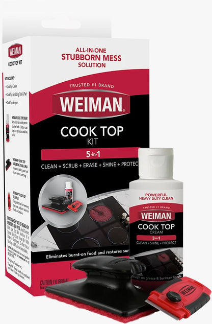 Weiman Glass Cook Top Cleaning Kit