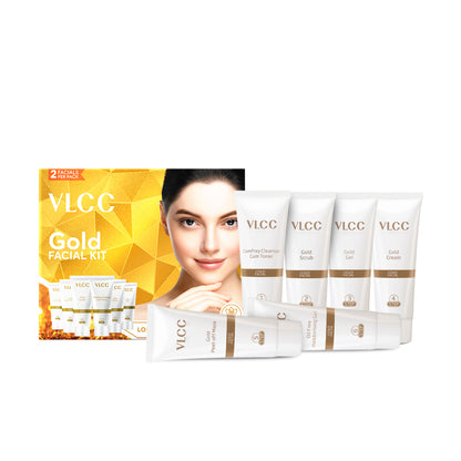 Gold Facial Kit For Luminous & Radiant Complexion - 60 g