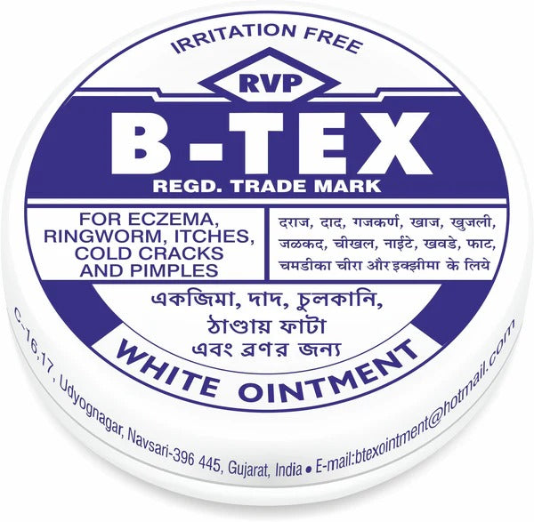 B-Tex White Ointment - Irritation Free, 14 g