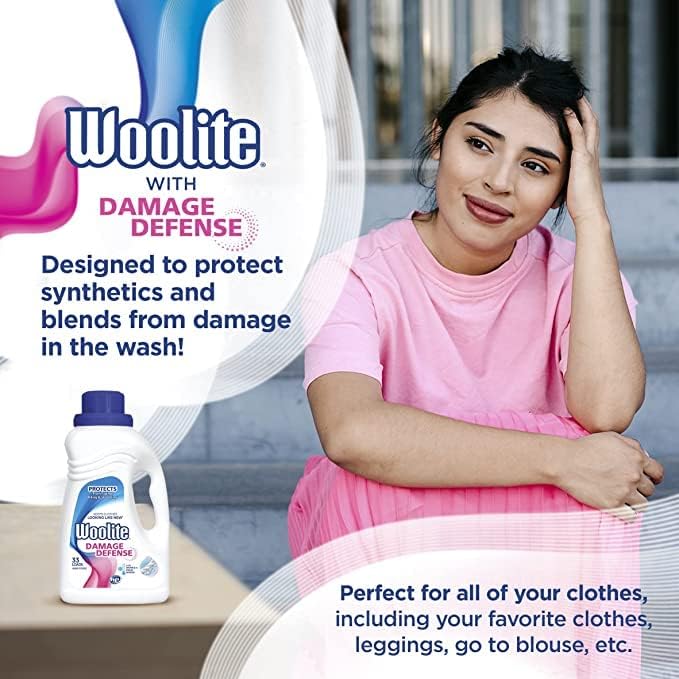 Woolite All Clothes Liquid Laundry Detergent 33 Loads, 50 oz