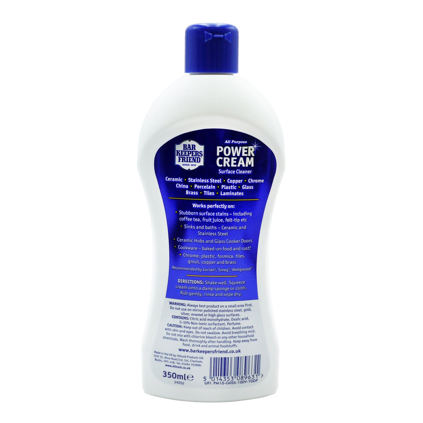 Bar Keepers Friend Power Cream Surface Cleaner 350ml