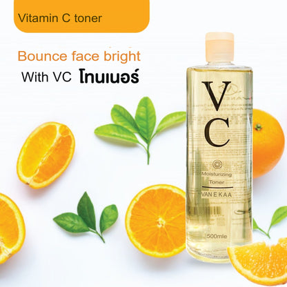 VANEKKA VC Moisturizing Toner with Vitamin C, 500ml
