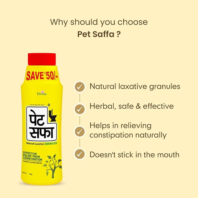Pet Saffa Natural Laxative Granules