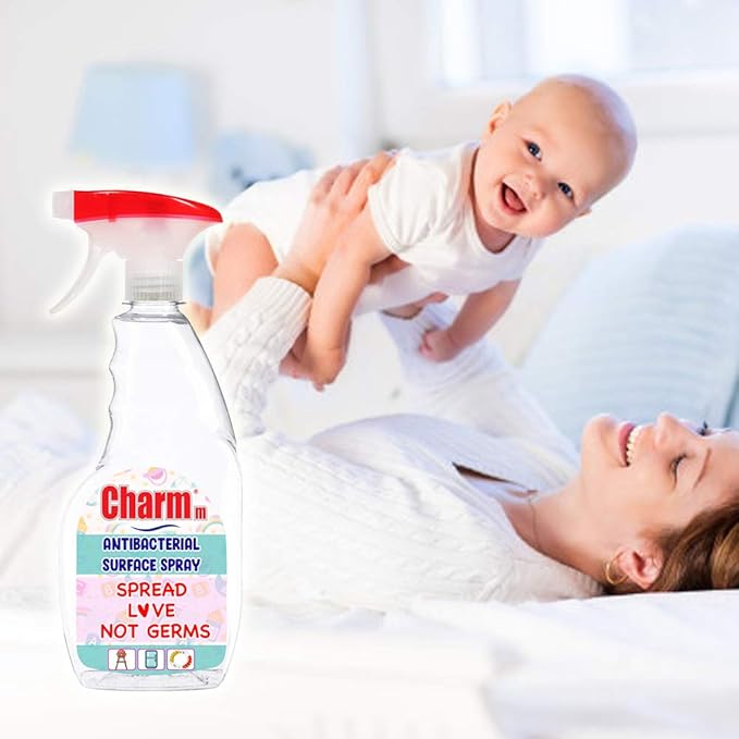 Charmm Antibacterial Surface and Toy Cleaner Spray 650ml