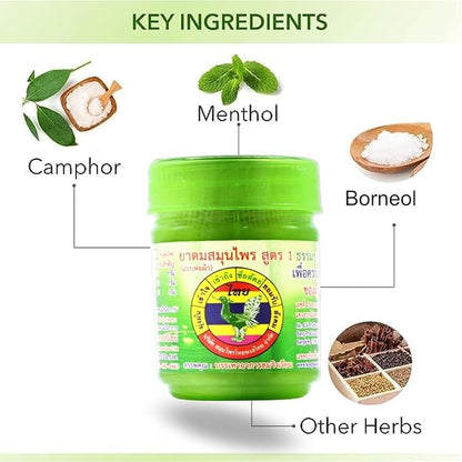 Hong Thai Herbal inhaler formula 1, 8 cc